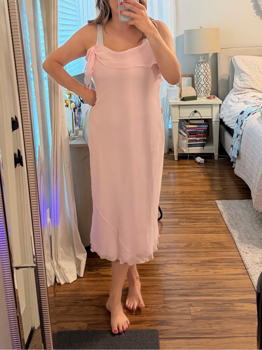 Aritzia Cannelle Dress - villa pink